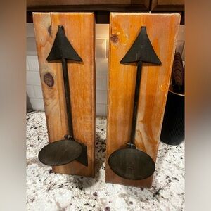 Flameless Candle Holder Wall Hanging Decor